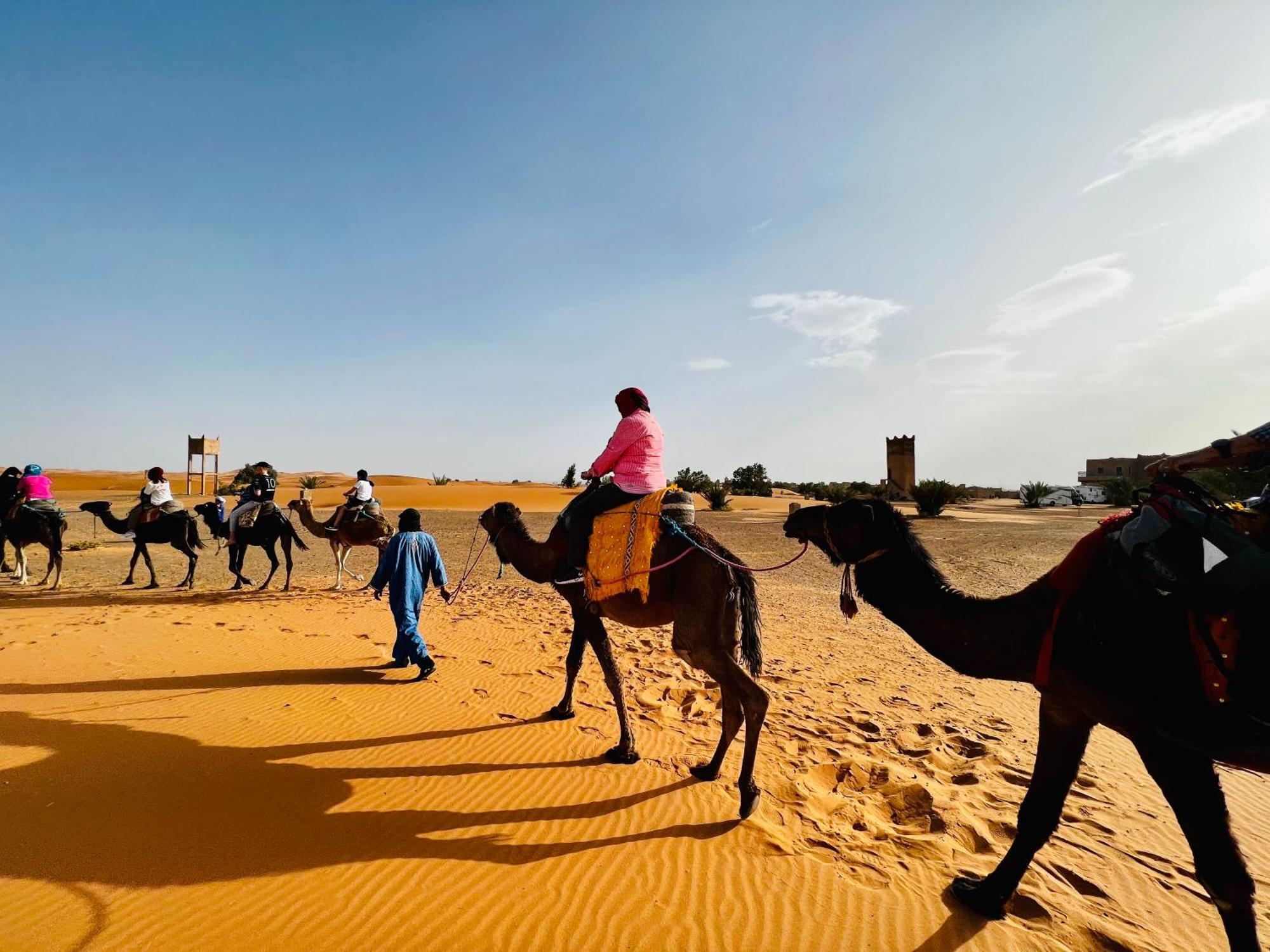 Hotel Camping Les Roses Des Dunes & Piscine Merzouga Εξωτερικό φωτογραφία