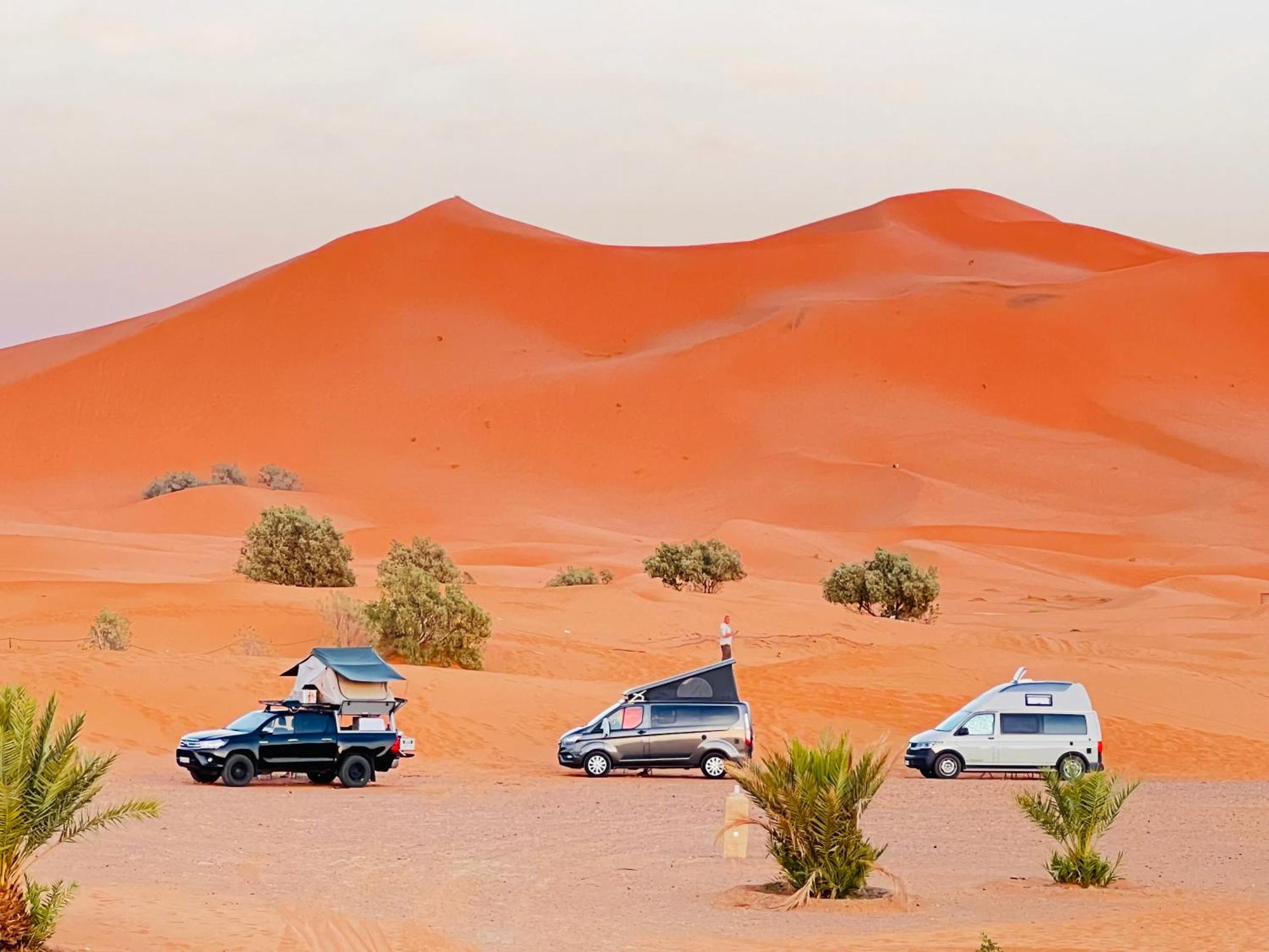 Hotel Camping Les Roses Des Dunes & Piscine Merzouga Εξωτερικό φωτογραφία