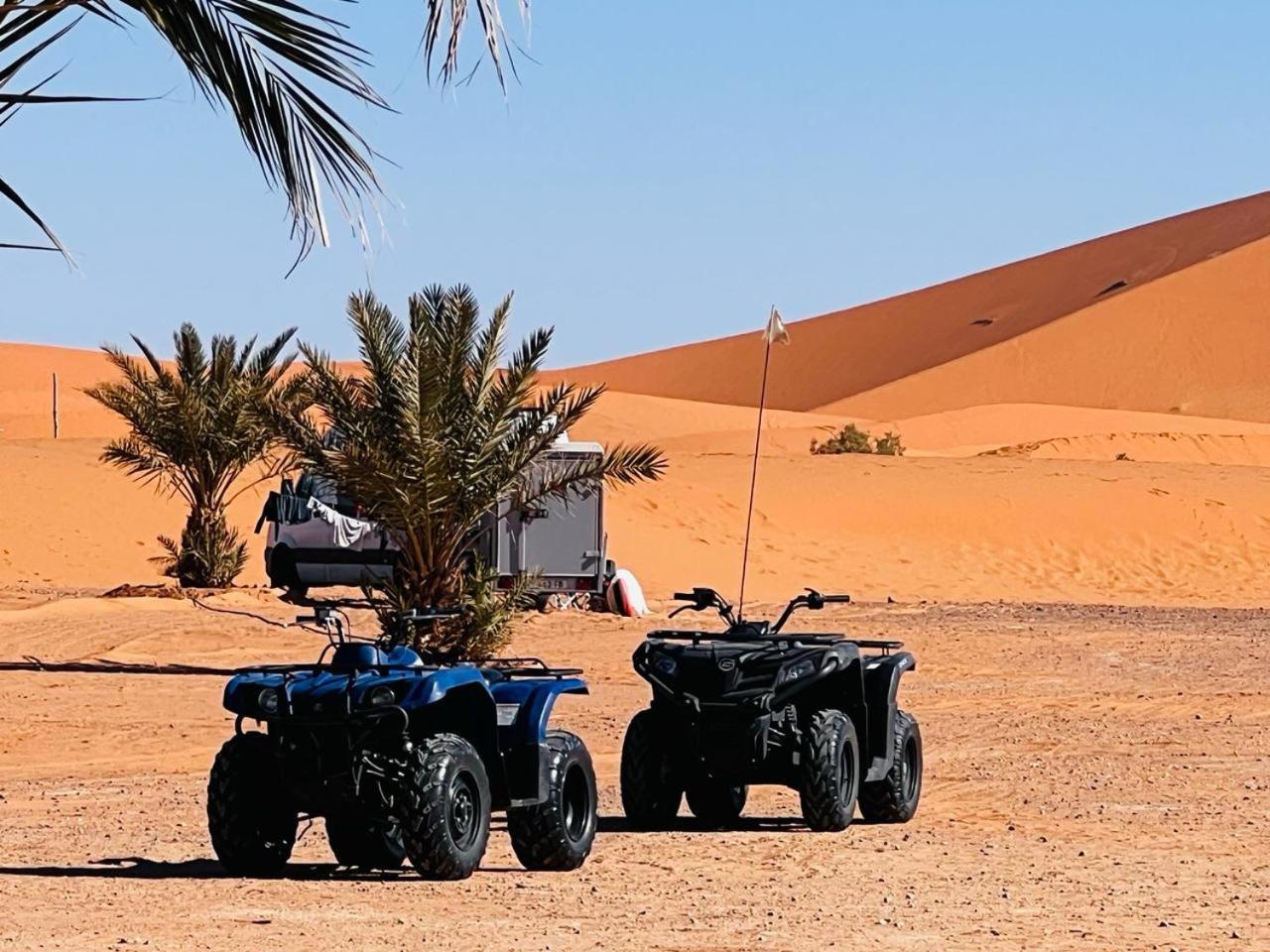 Hotel Camping Les Roses Des Dunes & Piscine Merzouga Εξωτερικό φωτογραφία